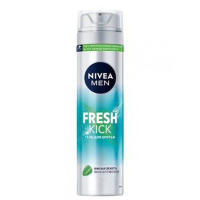 Гель д/б Nivea Fresh Kick 200мл.
