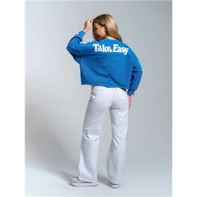 973 Свитшот "Голубой"