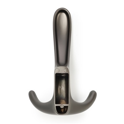 Крючок мебельный CAPPIO HOOK, трехрожковый, цвет графит
