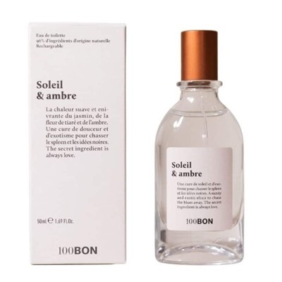 100 BON SOLEIL & AMBRE edt 50ml