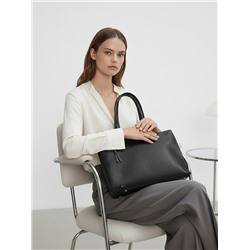 Женская кожаная сумка Richet 3202LN 376 Черный