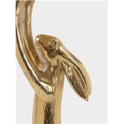 Блюдо «Зайка», 24×38×48 см, алюминий