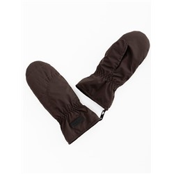 Варежки женские коричневый