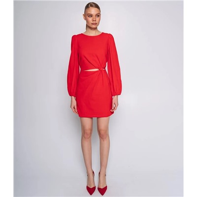 Платье #ОКТ025014, красный