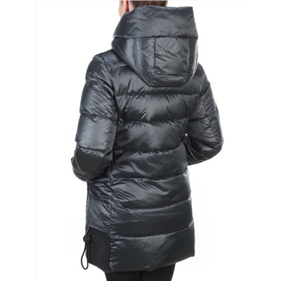 D6816 DARK GREEN Куртка зимняя женская  KARERSITER (200 гр. холлофайбера)