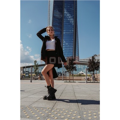 Женские ботинки NANCY 9009 с пряжкой
