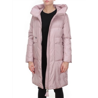 2119 PINK Пальто зимнее женское MELISACITI (200 гр. холлофайбера)