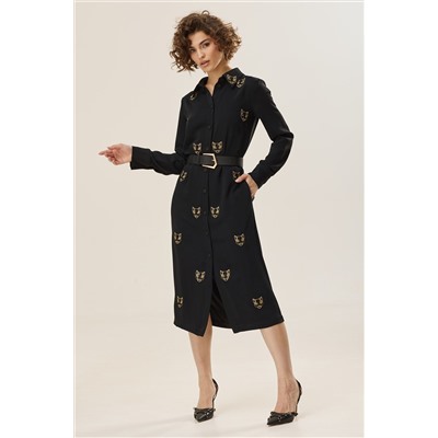 NiV NiV fashion 2458 черный, Платье