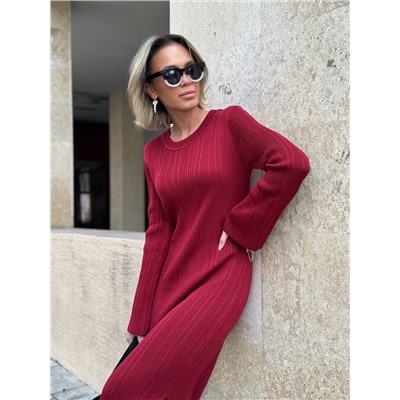 Платье JESSI, Бордо