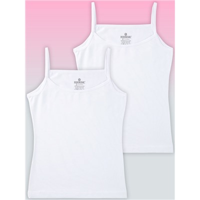 4200-01 Майка для девочки белая (BAYKAR)