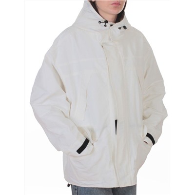 3090 WHITE Куртка демисезонная женская (100 гр. холлофайбер)