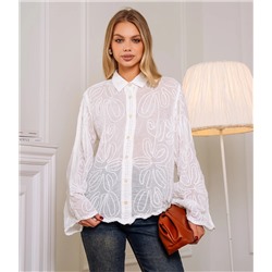 Блуза #КТ808 (8), белый