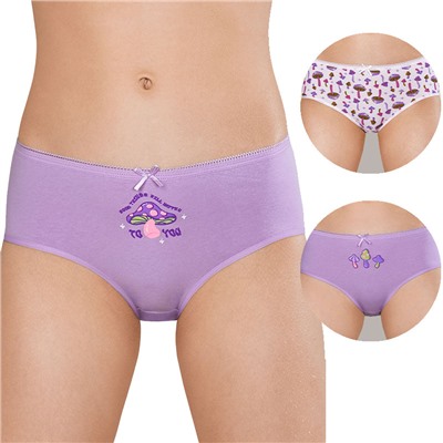 GULC3364(3) трусы для девочек (3 шт в кор.)