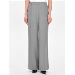 Брюки светло-серые в полоску