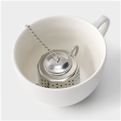 Ситечко для чая Magistro «Чайник Vent», нержавеющая сталь, серебристое