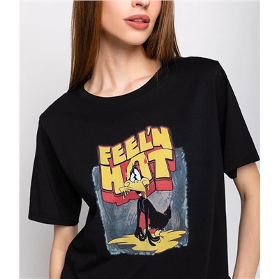 Футболка #КТ2045, чёрный