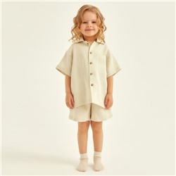 Костюм детский домашний SL HOME, размер 30 (98-104 см), цвет молочный