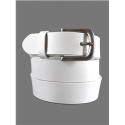 Женский ремень Ж35 Chrome KSL-A-30 кт кожа белый Ж35101-0004