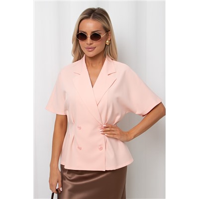 Жакет с короткими рукавами персикового цвета Абелия №2