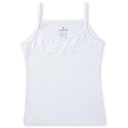 4226-01 Майка для девочек белая (BAYKAR)