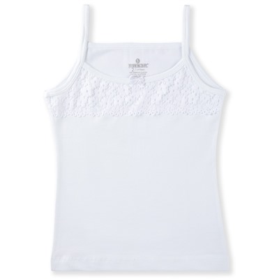 4226-01 Майка для девочек белая (BAYKAR)