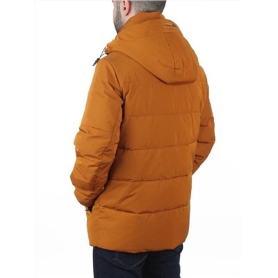 6593 LT. BROWN Куртка мужская зимняя (200 гр. холлофайбер)