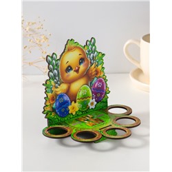 Подставка для 5 яиц «Цыплёнок», 17×14×10 см