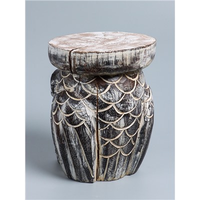 УЦЕНКА Табурет «Сова» дерево 20×20×30 см