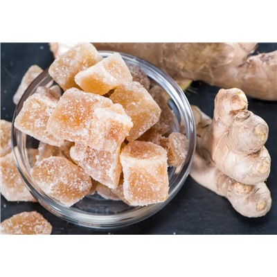 Имбирь кубики в сахаре