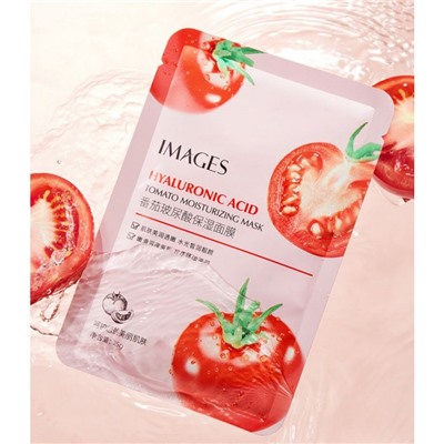 IMAGES HYALURONIC ACID TOMATO Тканевая маска для лица с томатом, 25 гр.