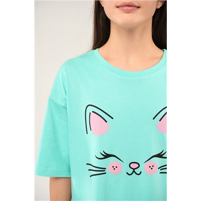 Туника оверсайз для девочки Happyfox