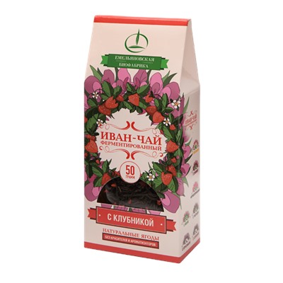 Иван-чай с клубникой 50гр