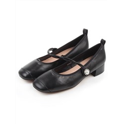 06-B69A-121A BLACK Туфли женские (натуральная кожа)