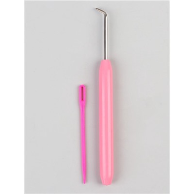 Набор для вязания «Лумы», 25/36/47/57 см, игла и крючок в комплекте, цвет разноцветный