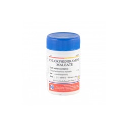 Антигистаминные таблетки Chlorpheniramine maleate 100 таблеток