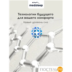 MEDSLEEP СТАРЛАЙТ Одеяло 172х205, 1 пр., хлопок/плстр/микрогель Airsoft, 200г/м2
