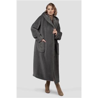 01-12112 Пальто женское демисезонное (пояс)