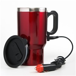 УЦЕНКА Термокружка, 450 мл, Автомобильная "Мастер К", сохраняет тепло 4 ч, 16 х 8.5 см