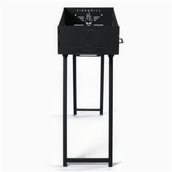 Мангал с ножками FIREGRILL, 74.7×37.5×72.3 см, 2 мм, длина жаровни 65 см