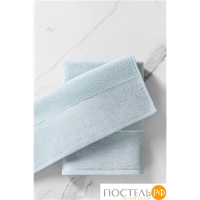 PRIME PRIVE ЛАРС голуб К-т Полотенец, 50x100-1/70х140-1, 2 пр., 100% хлопок, 500 гр/м2