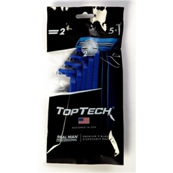 Одноразовые станки TOPTECH 2 ( 5 шт)