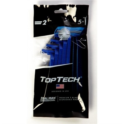 Одноразовые станки TOPTECH 2 ( 5 шт)