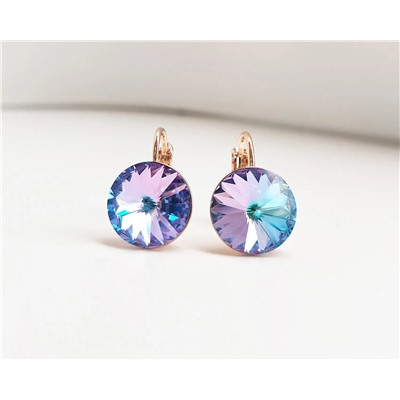 Серьги с кристаллами Swarovski