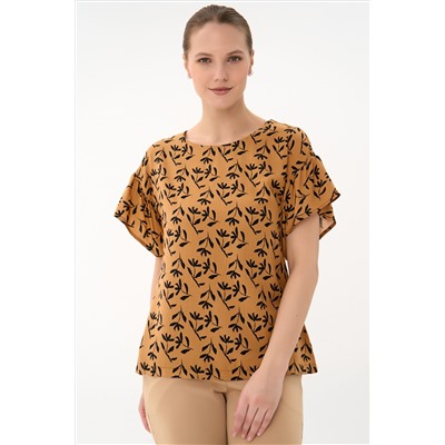 Блузка Кимоно (карамель)