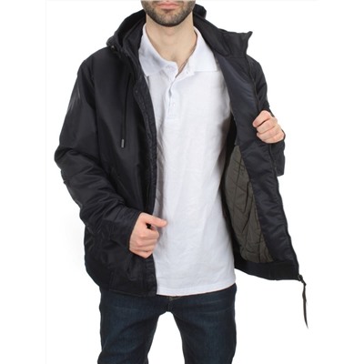 8734L DK. BLUE Куртка мужская демисезонная (100 гр. синтепон)