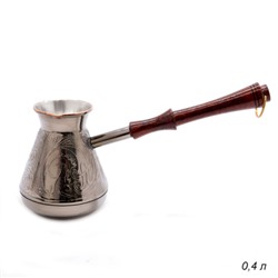 Турка для кофе медная 0,4 л 18+ / 16682 /уп/