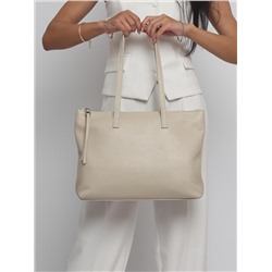 Женская кожаная сумка Richet 3202LN 272 Бежевый