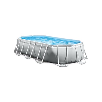 Бассейн каркасный INTEX Prism Frame 26796NP, 503×274×122 см, фильтр-насос, лестница, тент, подстилка