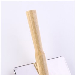 Пуходерка Wood средняя без капель, деревянная ручка, 9 х 12 см