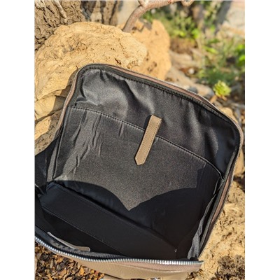Ab. Z. PELLE · PORTATEL/2 napa (1210) taupe+CINTURON BOLSOS (110)-6 (2) АКЦИЯ